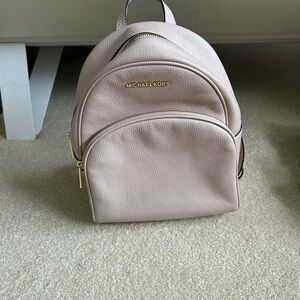 Coach backpack purse. Like new.  Blush pink